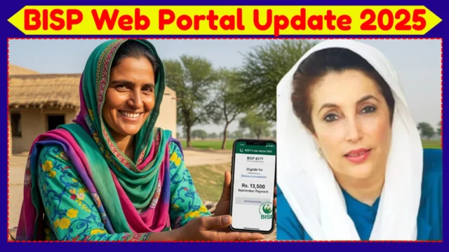 8171 Web Portal Update 2025 - BISP 13500 Payment Tracking