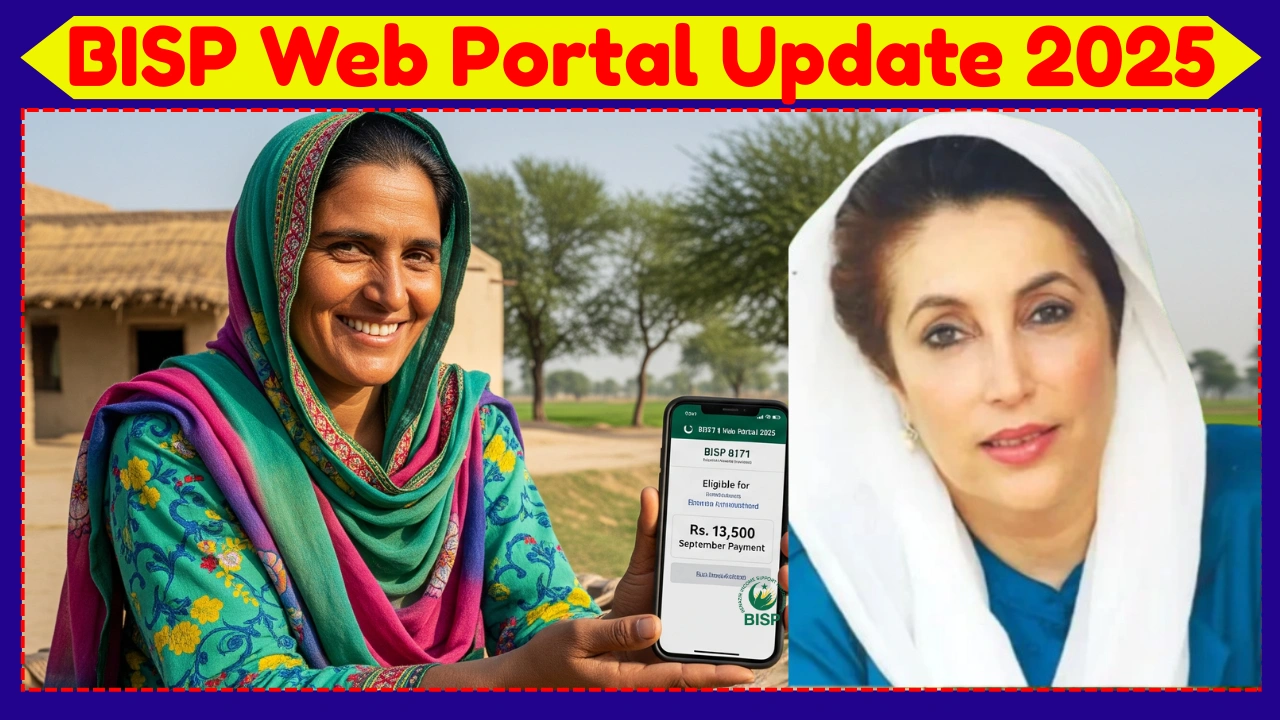 8171 Web Portal Update 2025 - BISP 13500 Payment Tracking