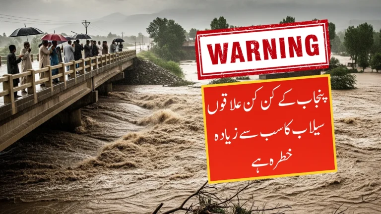 Punjab Districts at Highest Risk of Flooding District Wise Update September 1