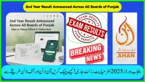 2nd Year Result Announced Across All Boards of Punjab – How to Check Offline & Online Now
