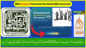 BISE Rawalpindi Board 2nd Year Result 2025 Announced – Inter Part 2 Marks Available Online