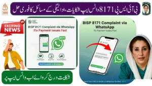 BISP 8171 Complaint via WhatsApp – Fix Payment Issues Fast