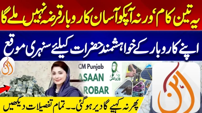 Punjab Asaan Karobar Loan 2025 Phase 2 – Get Loan 50 Lakh to 3 Crore