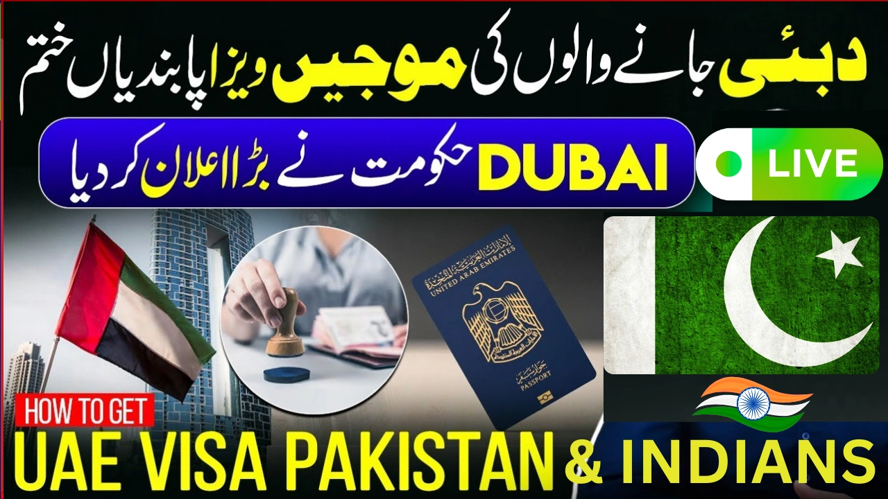 UAE Visa Rule 2025 Big Passport Change for Pakistani & Indian Travelers
