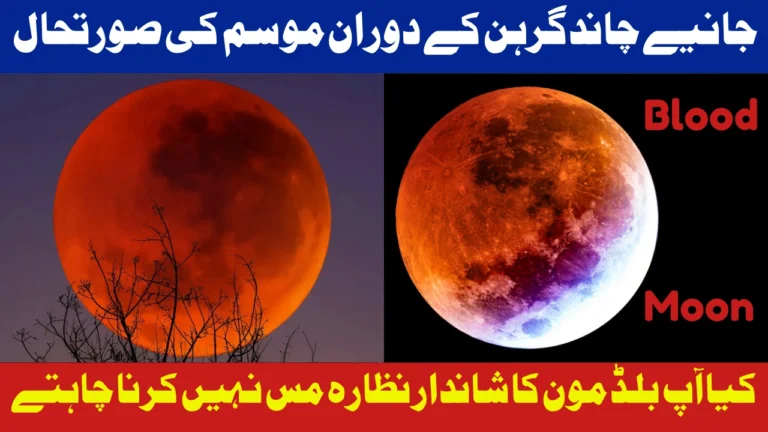 Weather Check 8 PM to 1 AM During Blood Moon Total Lunar Eclipse - 8 September 2025